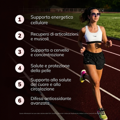 Ossiviva Astaxantina 12mg — Pelle, Energia & Anti-Età